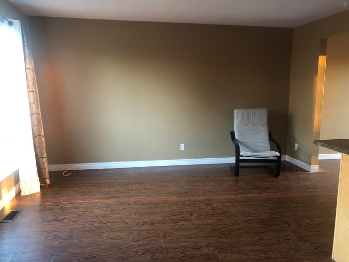 Before: empty living room photo